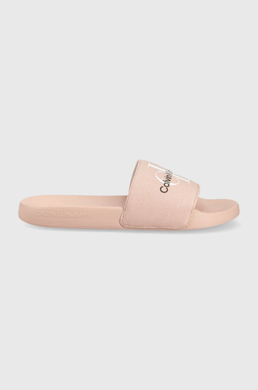 Calvin Klein Jeans Pantofle Slide Monogram - Pepit.cz