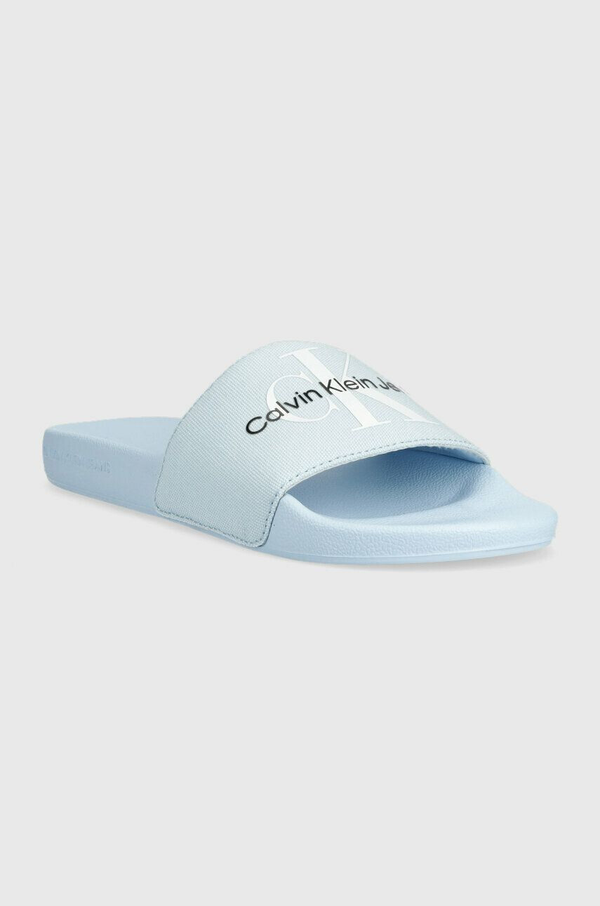 Calvin Klein Jeans Pantofle SLIDE MONOGRAM CO dámské YW0YW00103 - Pepit.cz