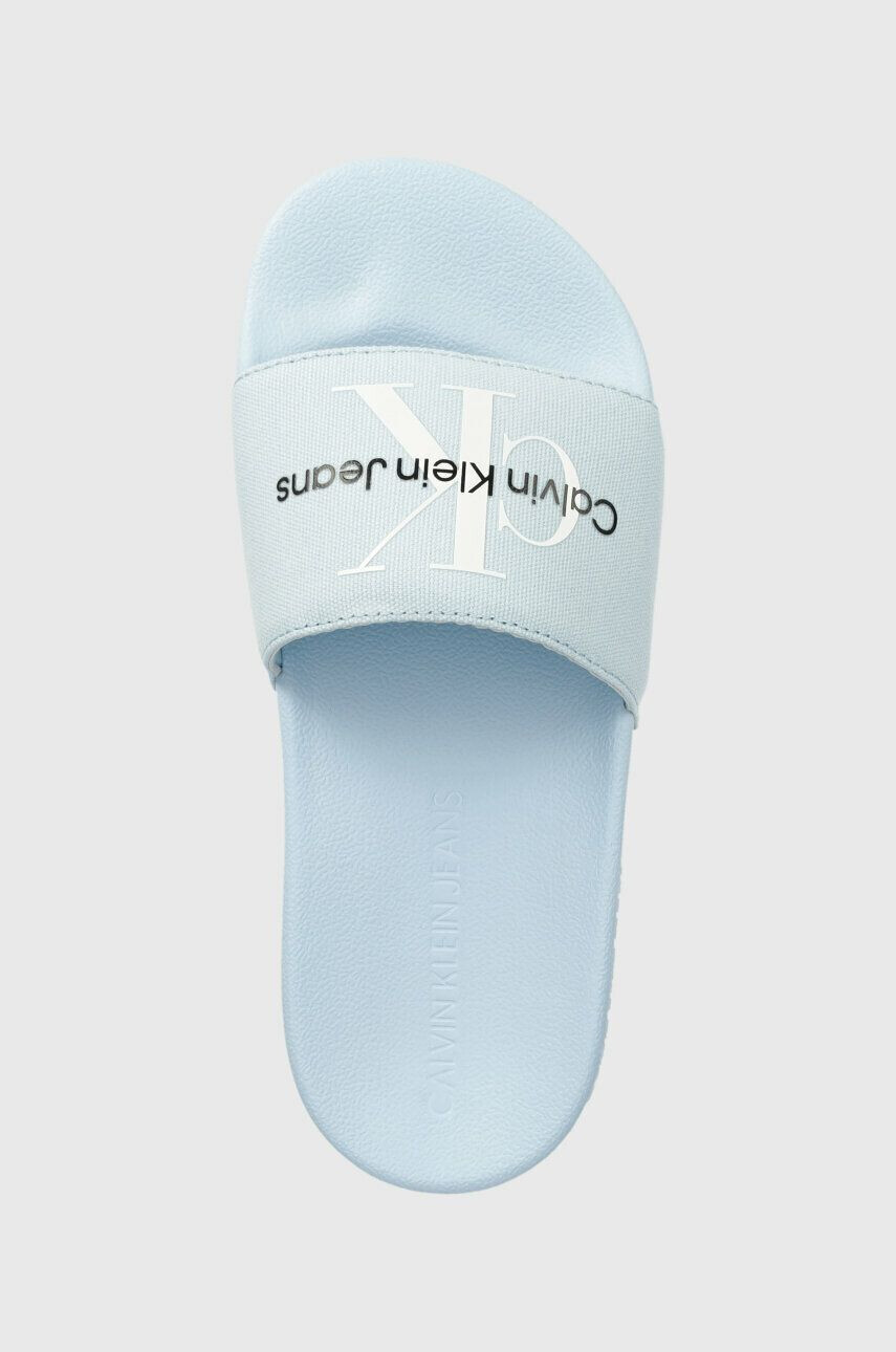 Calvin Klein Jeans Pantofle SLIDE MONOGRAM CO dámské YW0YW00103 - Pepit.cz