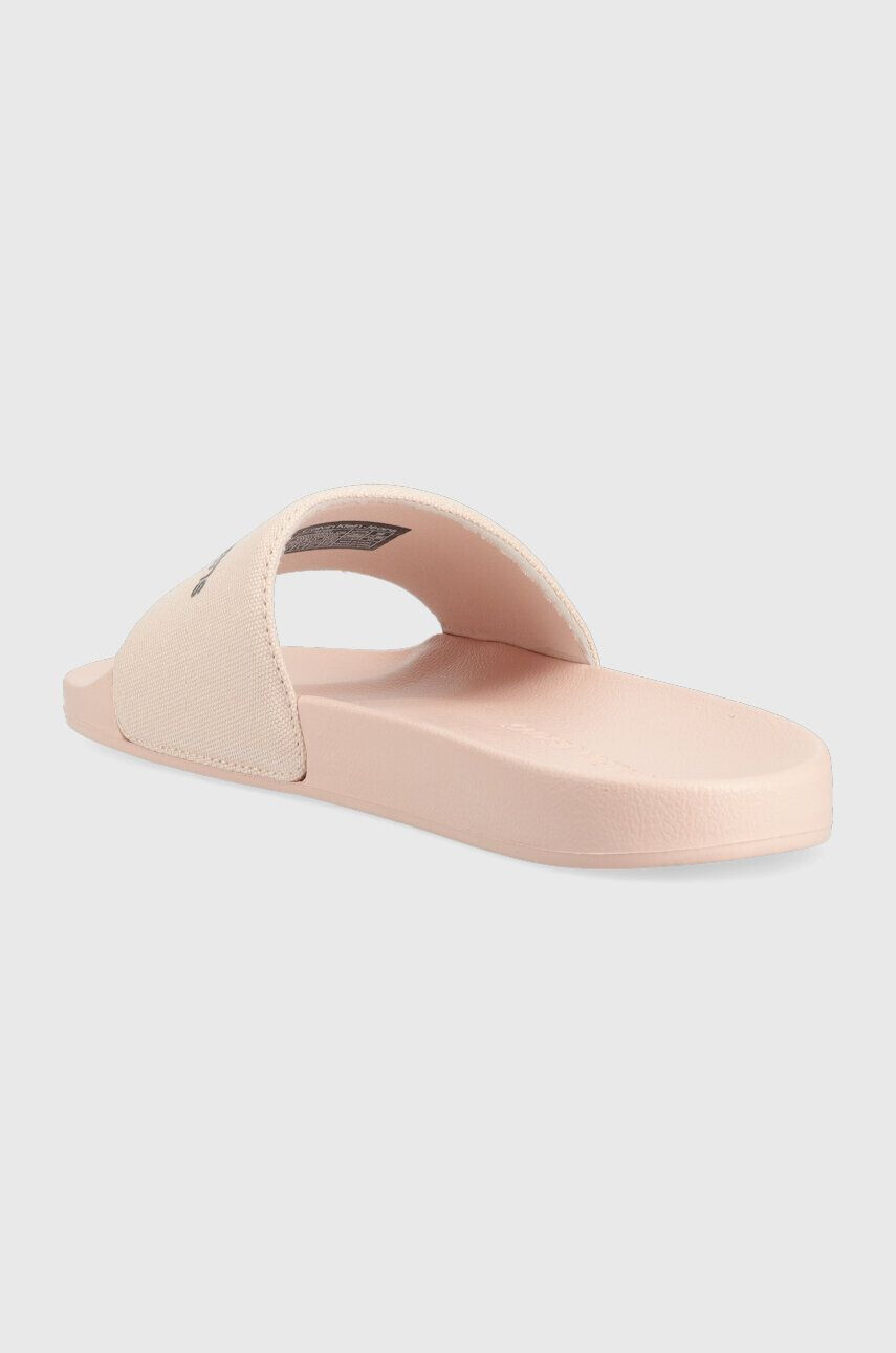 Calvin Klein Jeans Pantofle SLIDE MONOGRAM CO dámské růžová barva YW0YW00103 - Pepit.cz