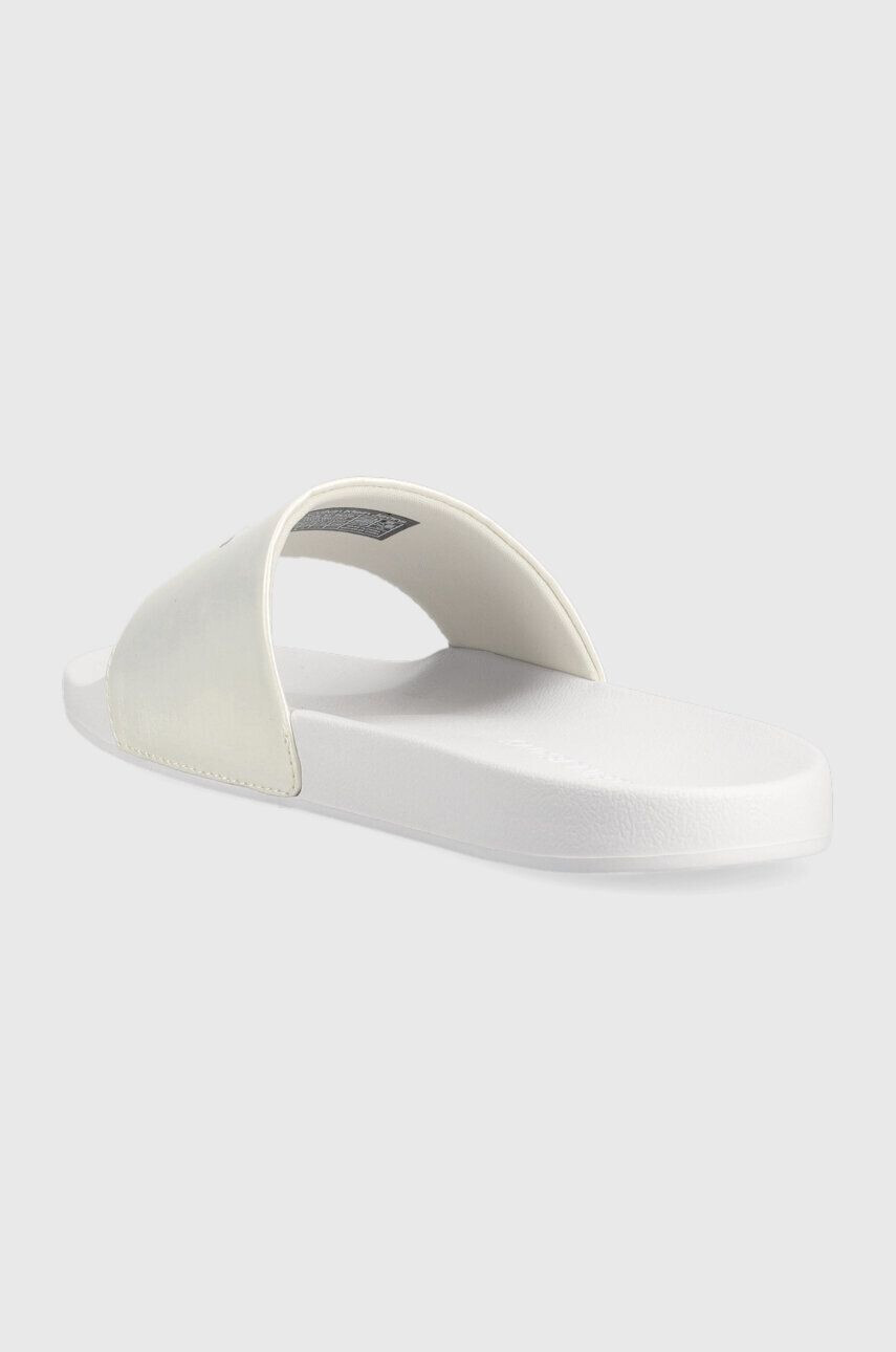 Calvin Klein Jeans Pantofle SLIDE NY PEARL dámské bílá barva YW0YW01243 - Pepit.cz