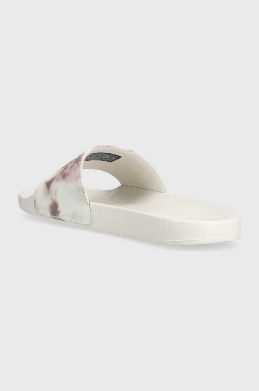 Calvin Klein Jeans Pantofle SLIDE SATIN dámské bílá barva YW0YW00998 - Pepit.cz