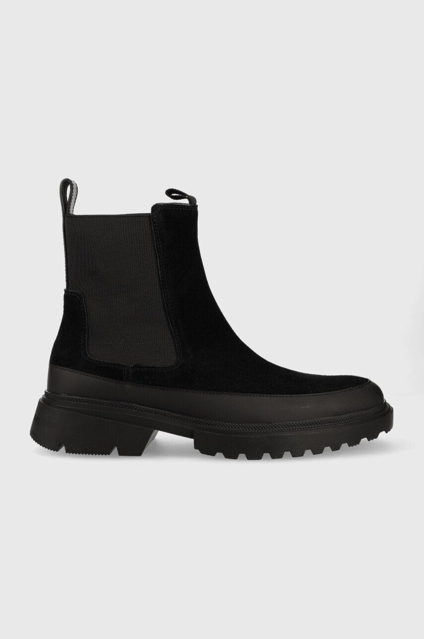 Calvin Klein Jeans Semišové kotníkové boty Chunky Chelsea Boot - Pepit.cz