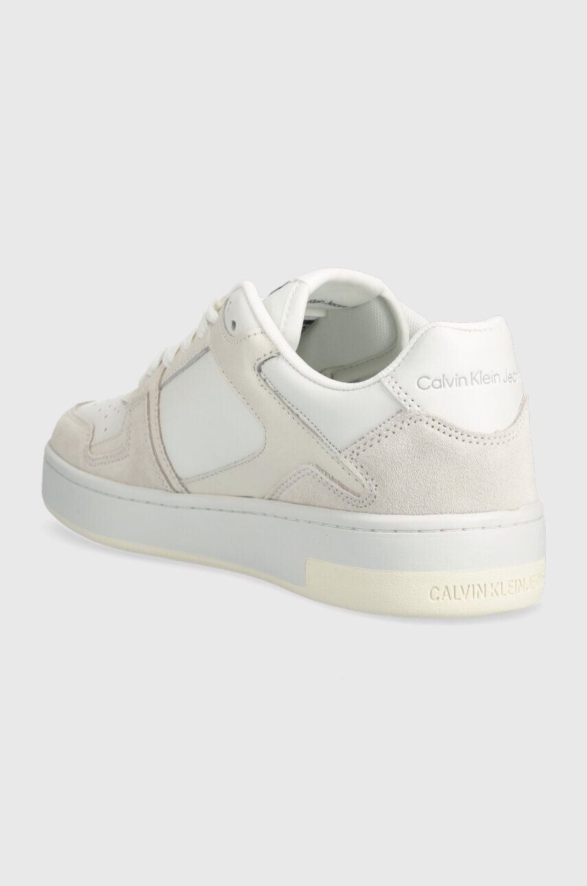 Calvin Klein Jeans Sneakers boty BASKET CUPSOLE LACEU bílá barva YW0YW01273 - Pepit.cz