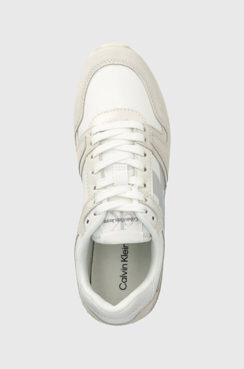 Calvin Klein Jeans Sneakers boty TOOTHY RUN LACEUP LO bílá barva YW0YW01272 - Pepit.cz