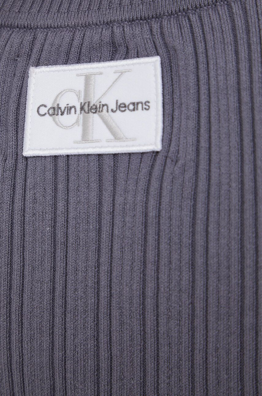 Calvin Klein Jeans Svetr dámský šedá barva - Pepit.cz