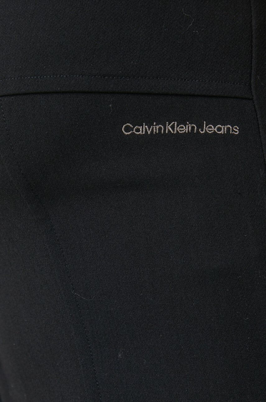 Calvin Klein Jeans Top černá barva - Pepit.cz