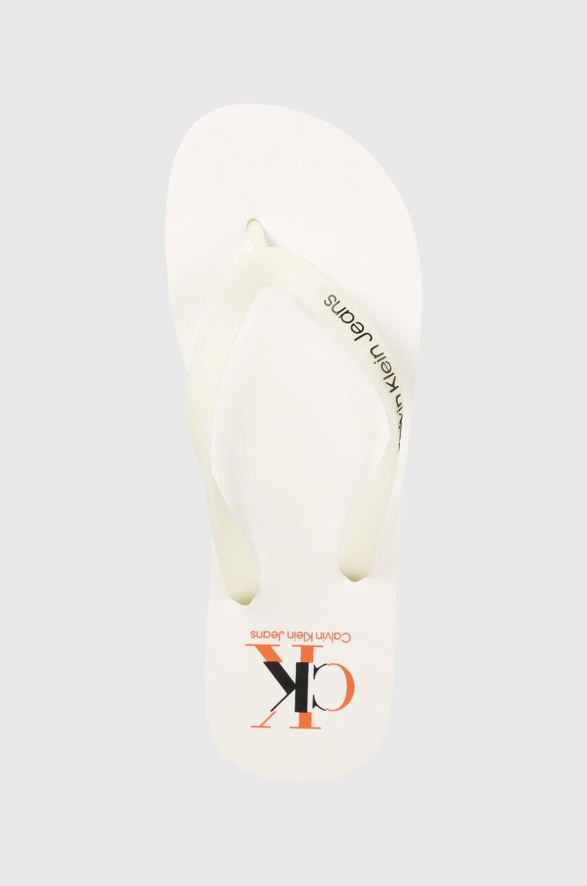 Calvin Klein Jeans Žabky BEACH SANDAL AOP pánské černá barva YM0YM00656 - Pepit.cz