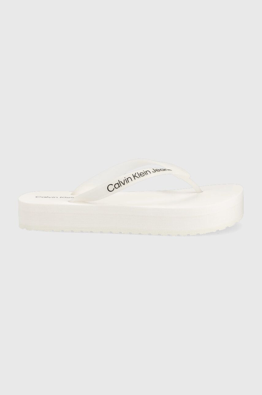 Calvin Klein Jeans Žabky Beach Sandal Flatform - Pepit.cz