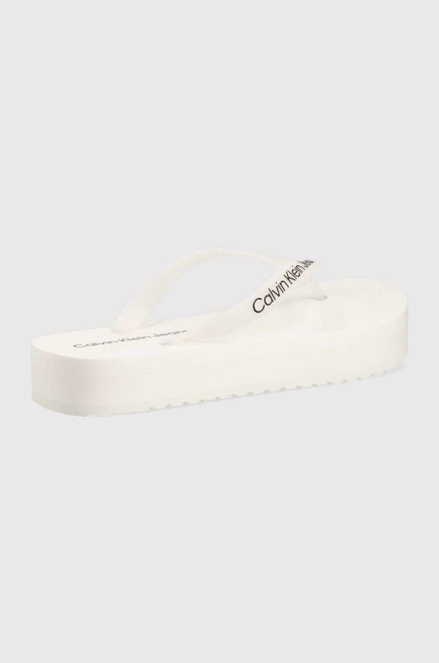 Calvin Klein Jeans Žabky Beach Sandal Flatform - Pepit.cz