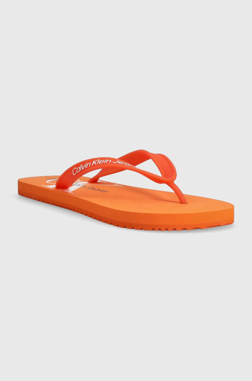 Calvin Klein Jeans Žabky BEACH SANDAL MONOGRAM TPU pánské - Pepit.cz