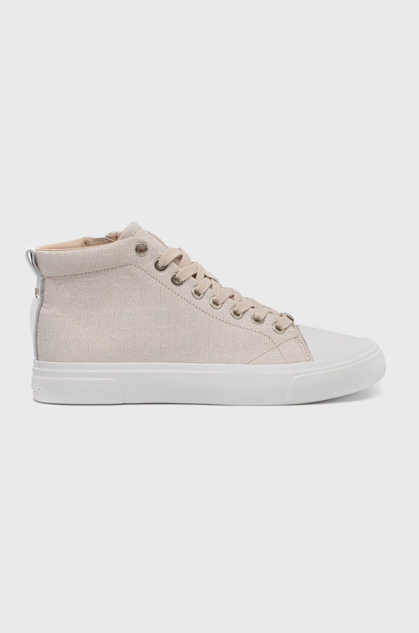 Calvin Klein Kecky Vulc High Top dámské béžová barva - Pepit.cz