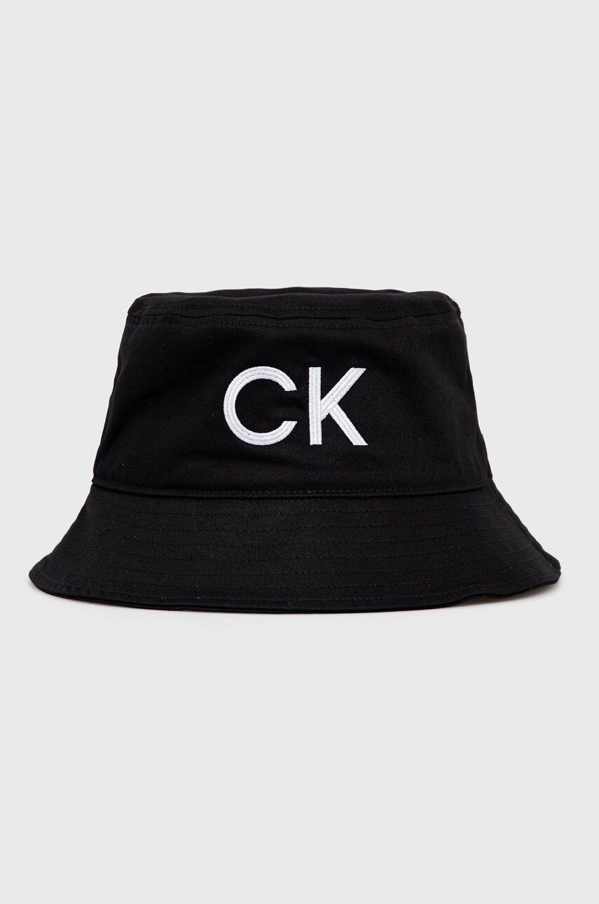 Calvin Klein Klobouk černá barva - Pepit.cz