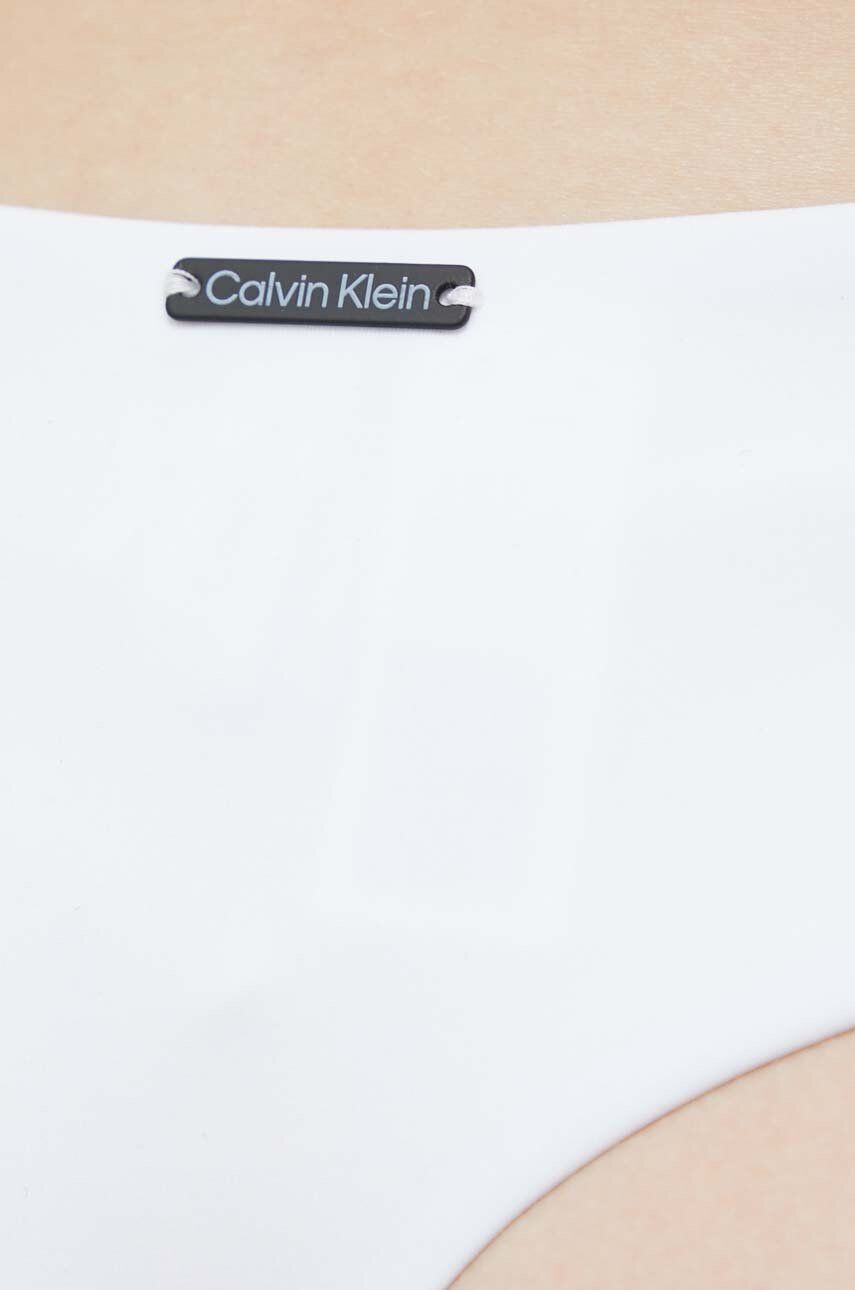 Calvin Klein Koupací kalhotky bílá barva - Pepit.cz