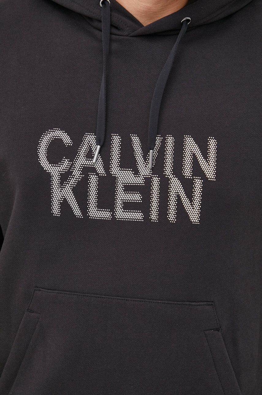 Calvin Klein Mikina pánská bílá barva hladká - Pepit.cz