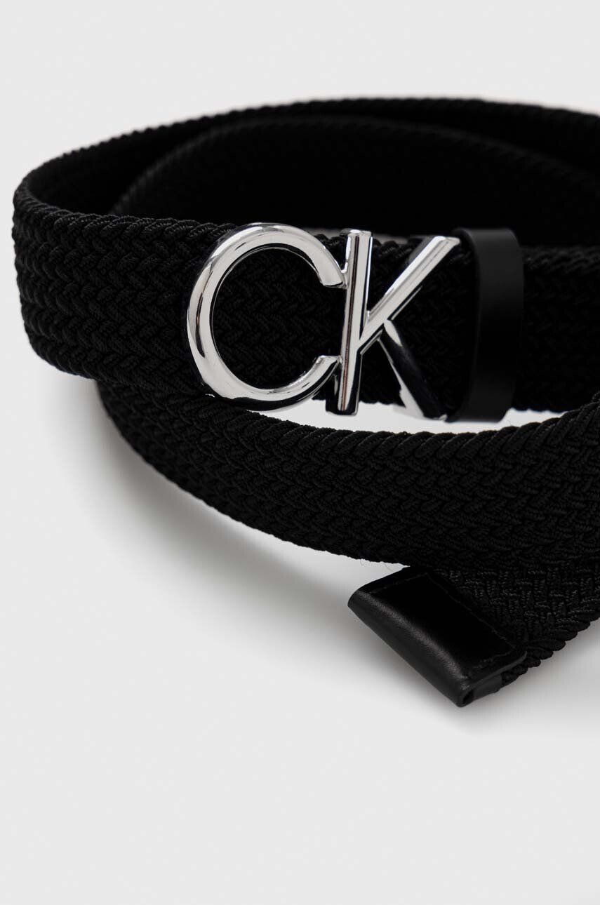 Calvin Klein Pásek pánský černá barva - Pepit.cz