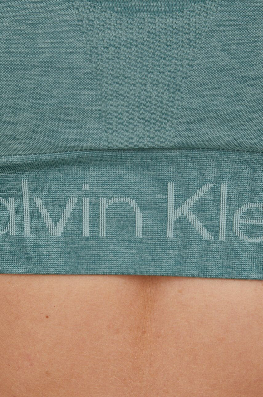 Calvin Klein Performance Sportovní podprsenka tyrkysová barva - Pepit.cz