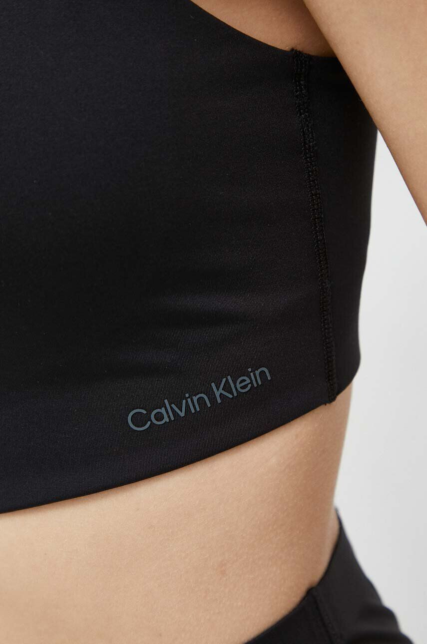 Calvin Klein Performance Sportovní podprsenka Essentials černá barva - Pepit.cz