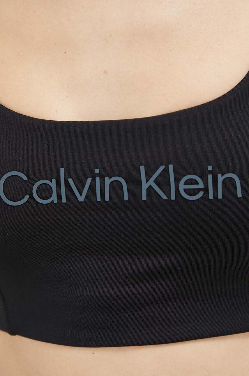 Calvin Klein Performance Sportovní podprsenka Essentials černá barva - Pepit.cz