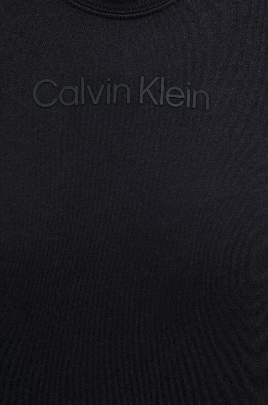 Calvin Klein Performance Tréninková mikina Essentials černá barva - Pepit.cz