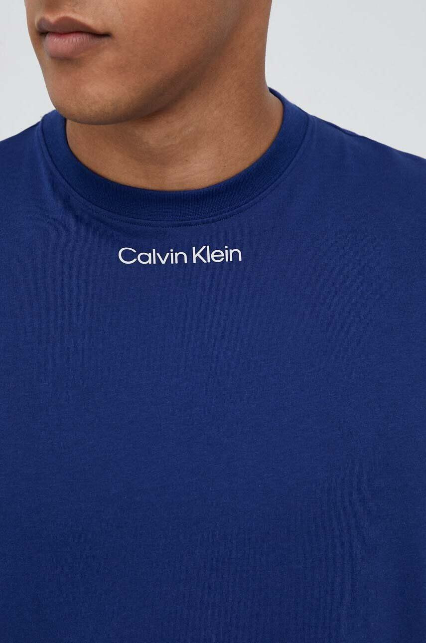 Calvin Klein Performance Tréninkové tričko CK Athletic tmavomodrá barva - Pepit.cz