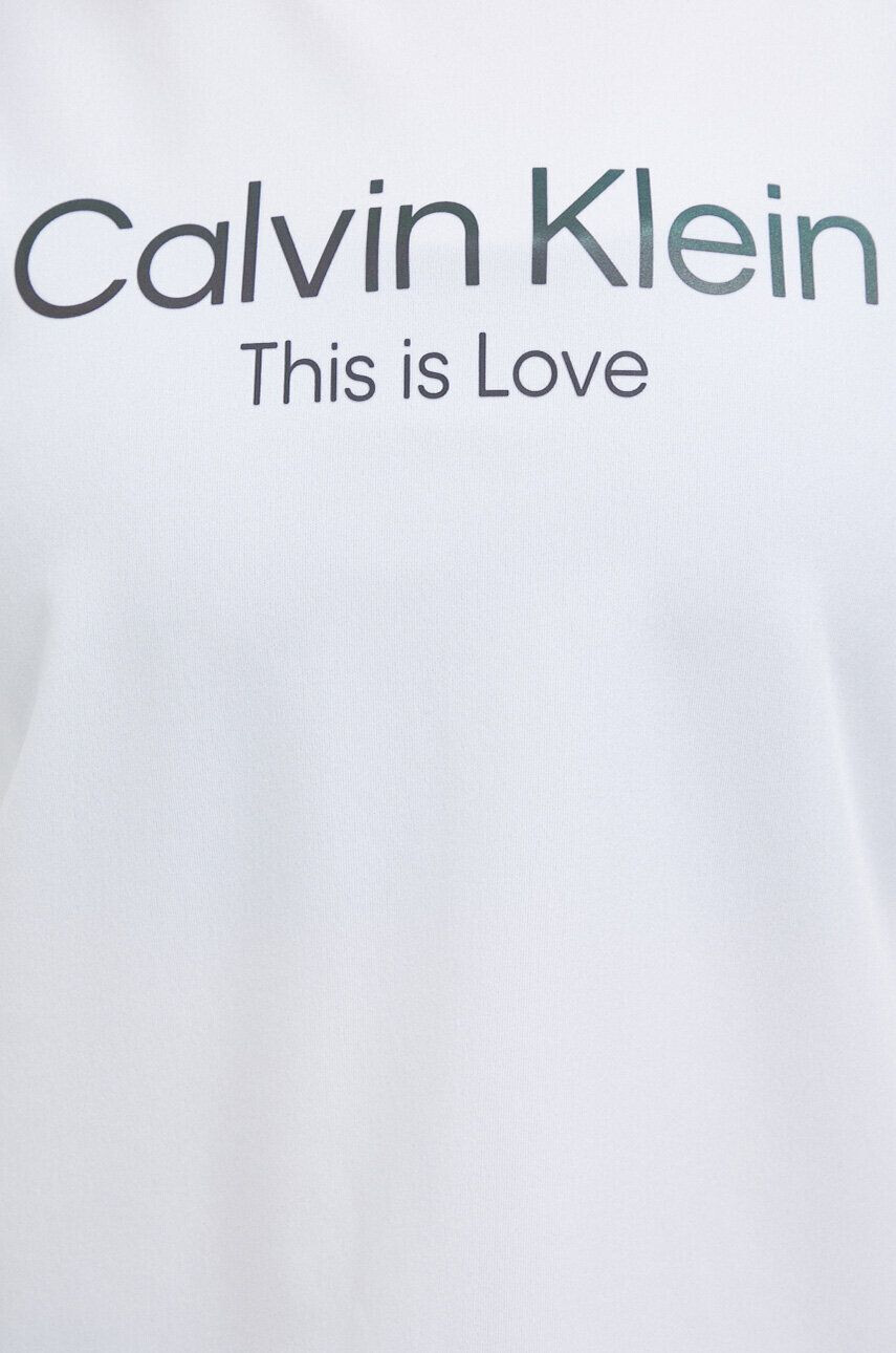 Calvin Klein Performance Tréninkové tričko Pride bílá barva - Pepit.cz