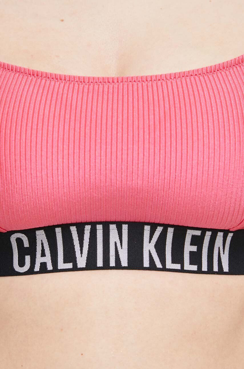 Calvin Klein Plavková podprsenka mírně vyztužený košík - Pepit.cz