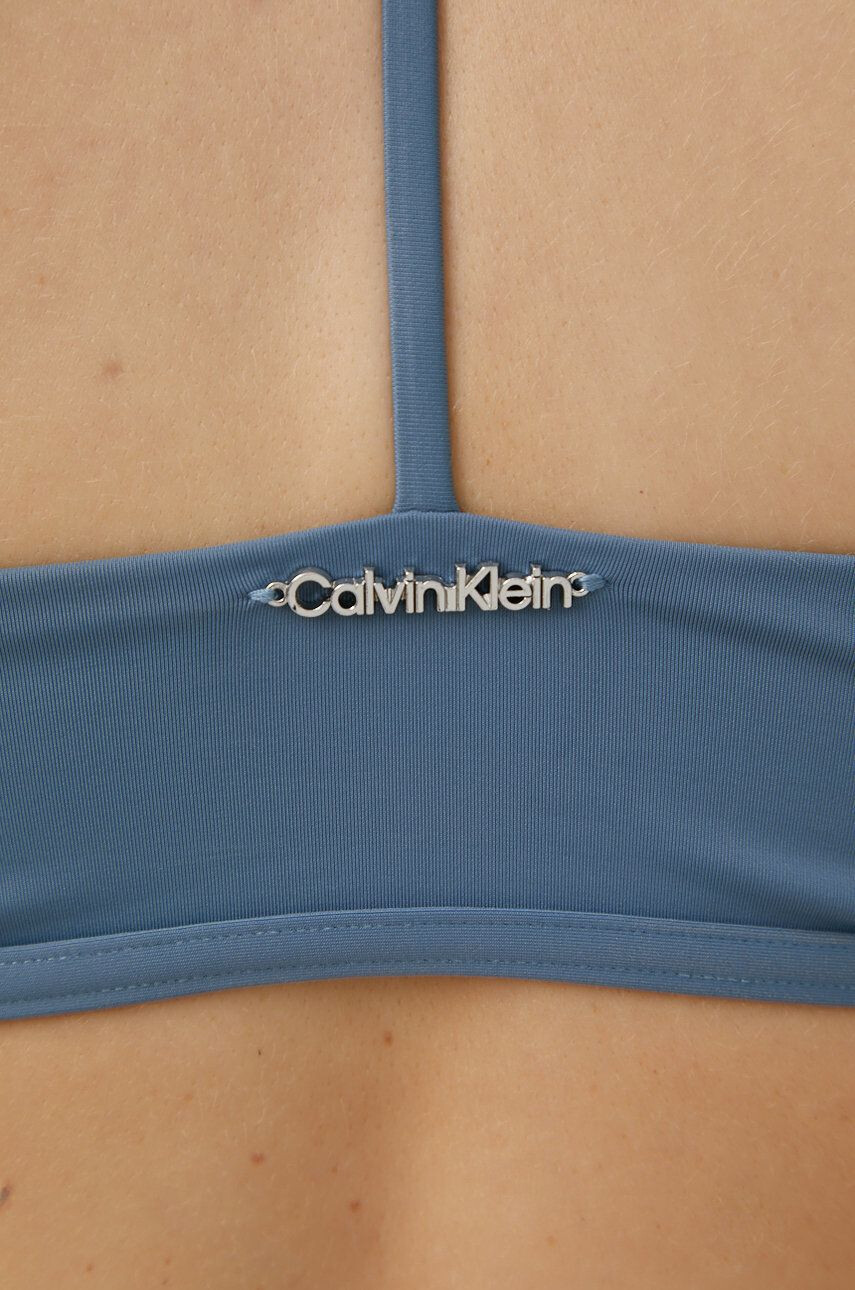 Calvin Klein Plavková podprsenka mírně vyztužený košík - Pepit.cz