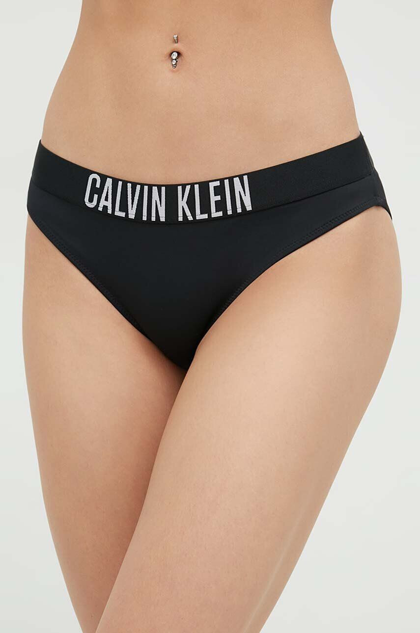 Calvin Klein Plavkové kalhotky černá barva - Pepit.cz