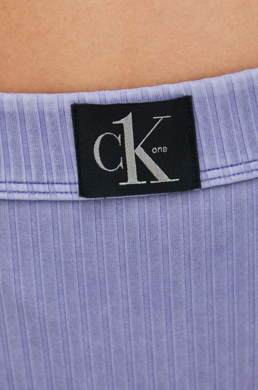 Calvin Klein Plavkové kalhotky fialová barva - Pepit.cz