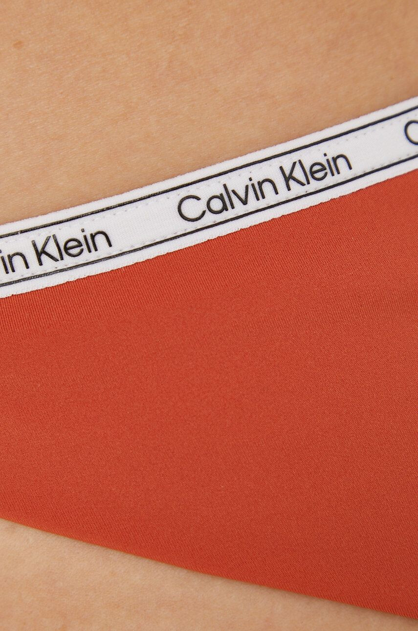 Calvin Klein Plavkové kalhotky hnědá barva - Pepit.cz