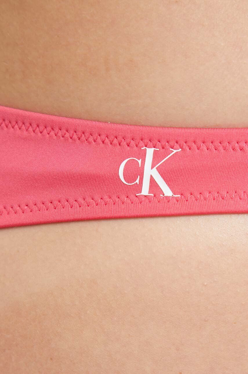 Calvin Klein Plavkové kalhotky fialová barva - Pepit.cz