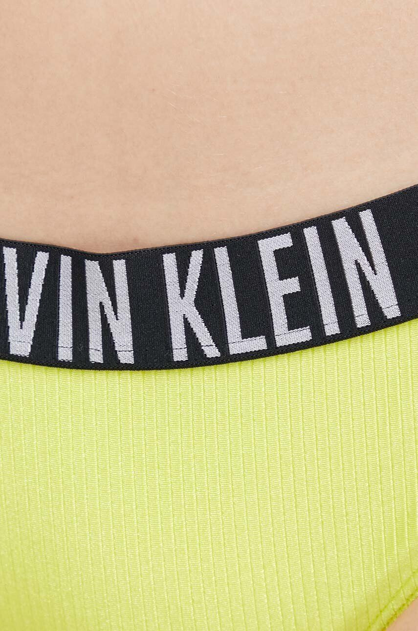 Calvin Klein Plavkové kalhotky zelená barva - Pepit.cz