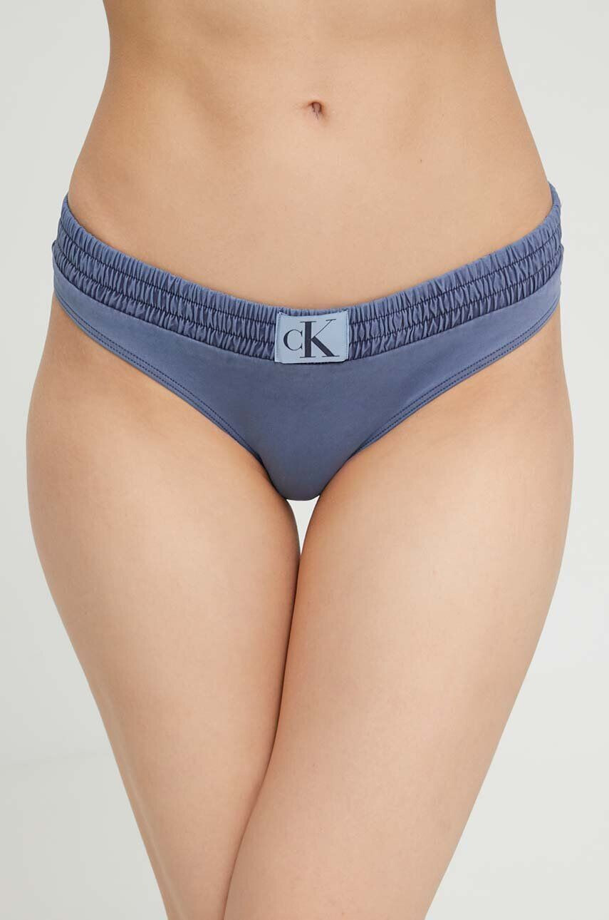 Calvin Klein Plavkové kalhotky tmavomodrá barva - Pepit.cz