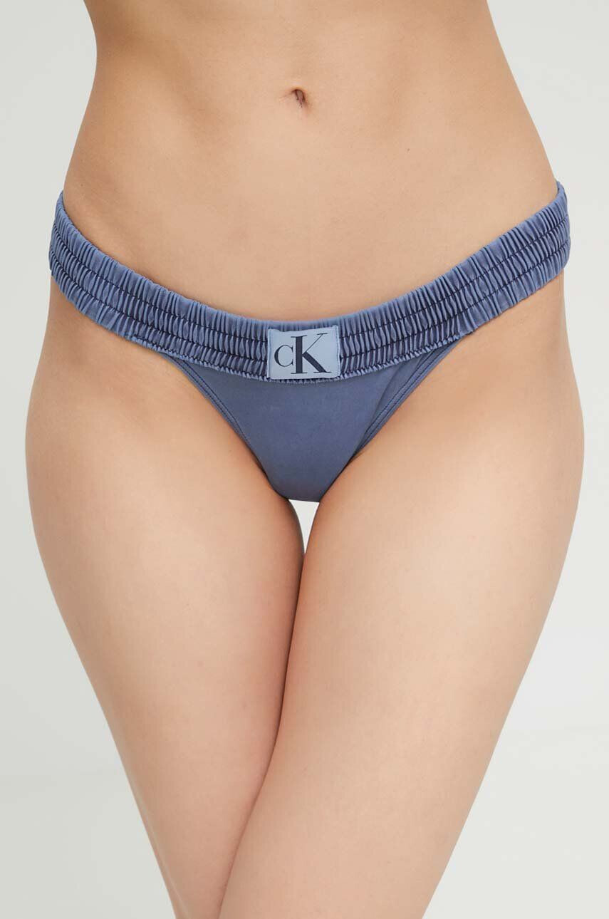 Calvin Klein Plavkové kalhotky tmavomodrá barva - Pepit.cz