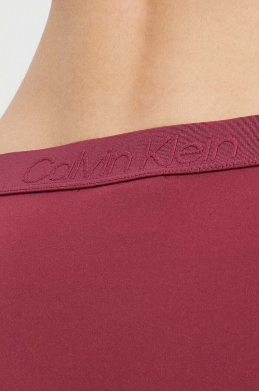 Calvin Klein Plavkové kalhotky vínová barva - Pepit.cz