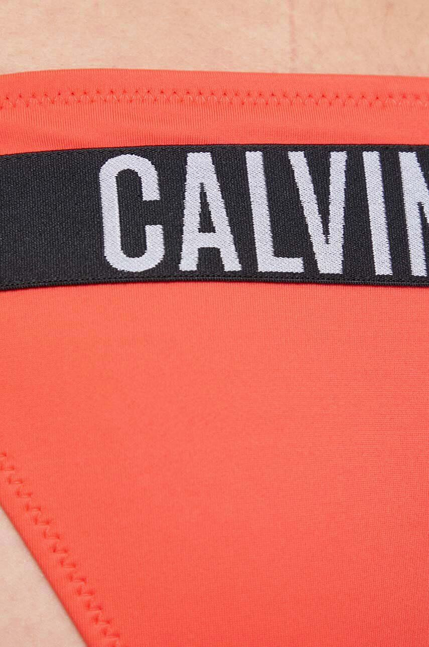 Calvin Klein Plavkové kalhotky oranžová barva - Pepit.cz