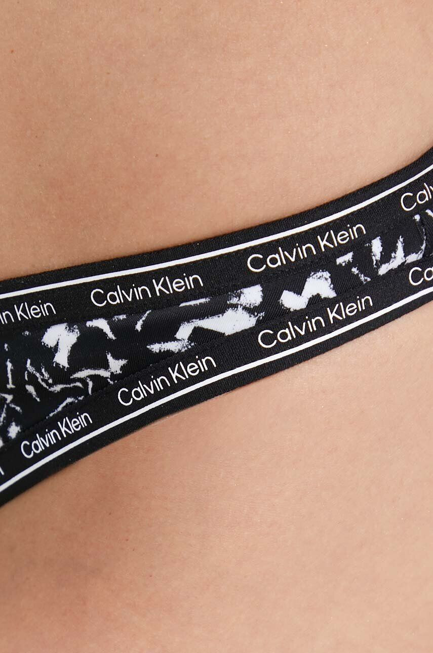 Calvin Klein Plavkové kalhotky černá barva - Pepit.cz