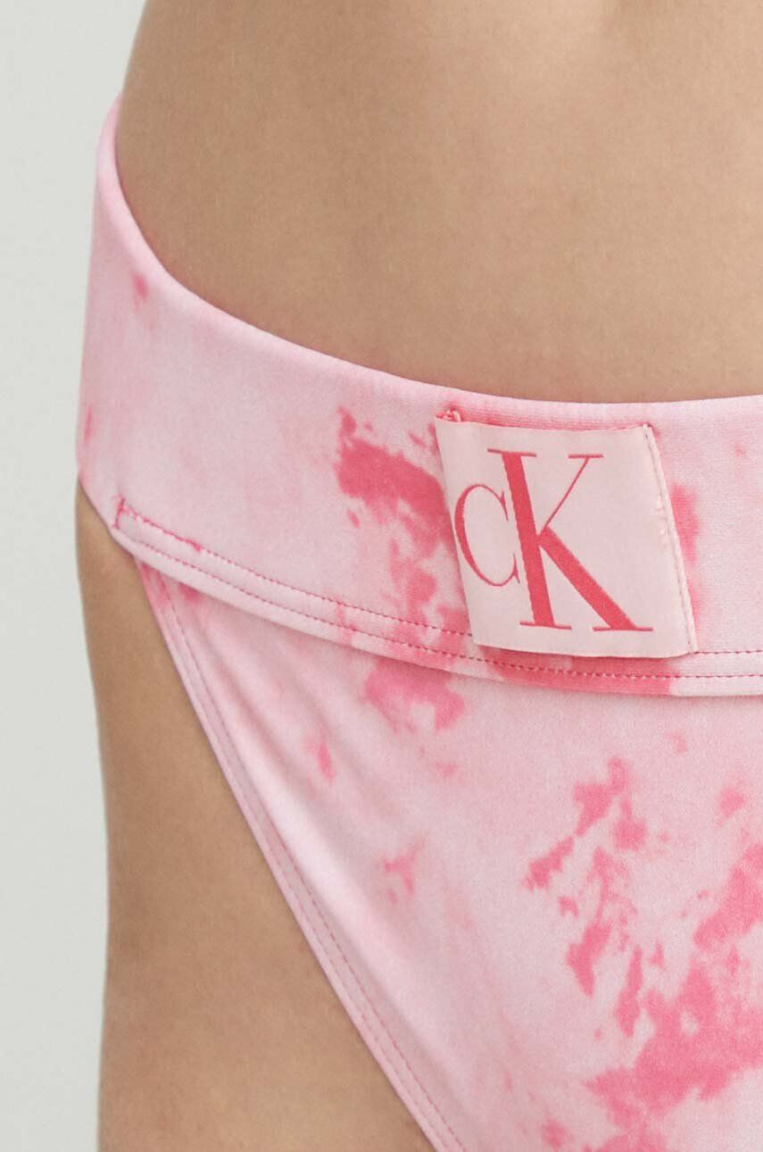 Calvin Klein Plavkové kalhotky růžová barva - Pepit.cz