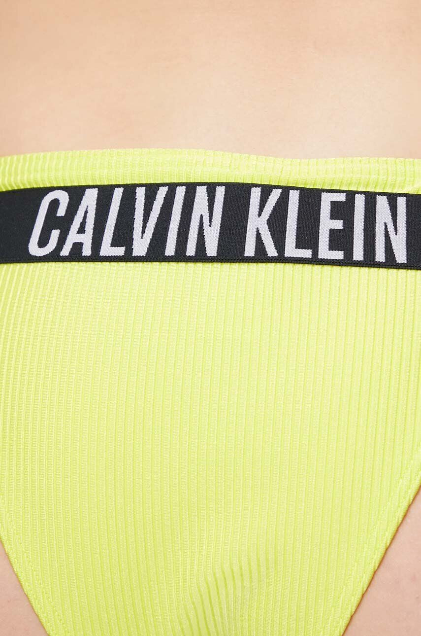 Calvin Klein Plavkové kalhotky zelená barva - Pepit.cz