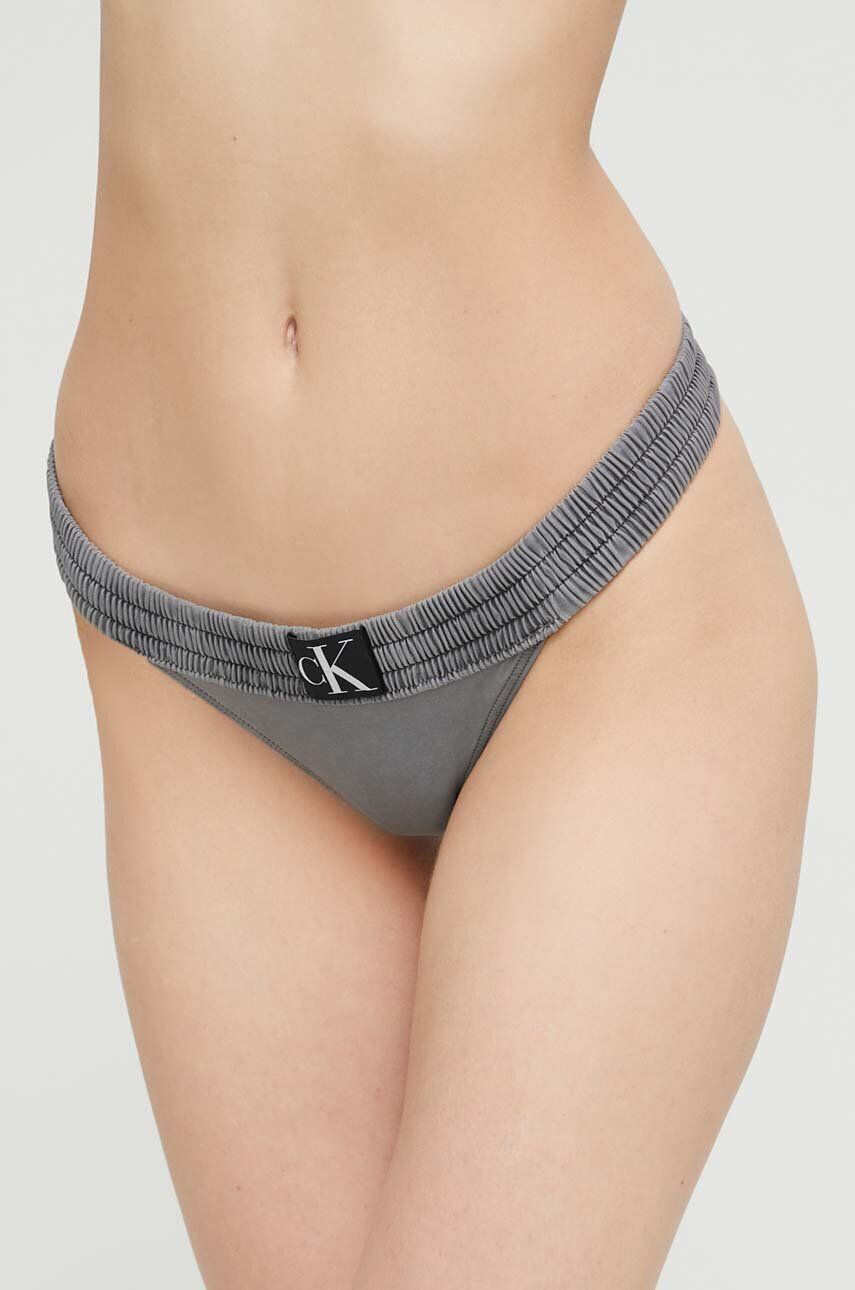 Calvin Klein Plavkové kalhotky černá barva - Pepit.cz