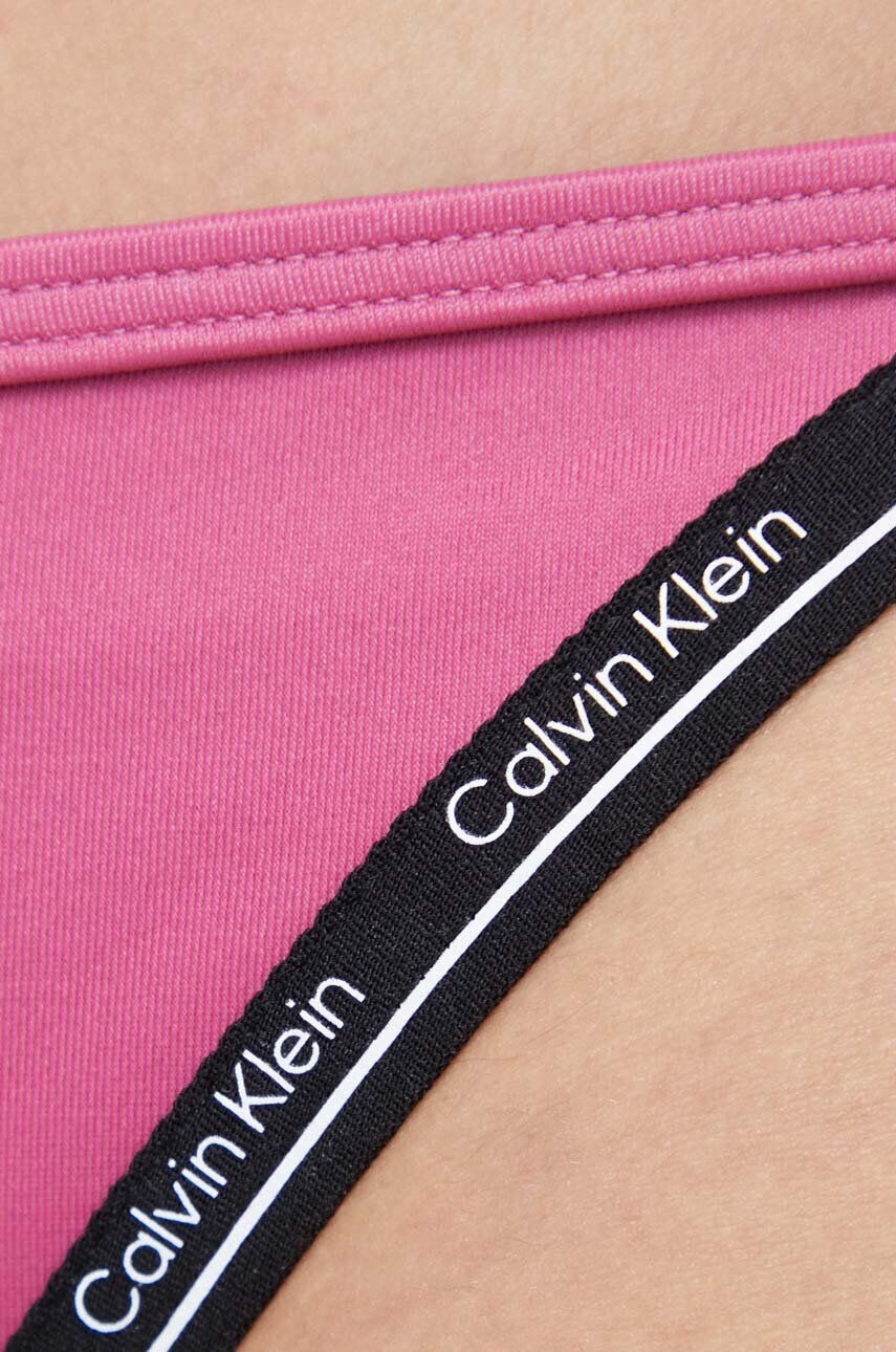 Calvin Klein Plavkové kalhotky fialová barva - Pepit.cz