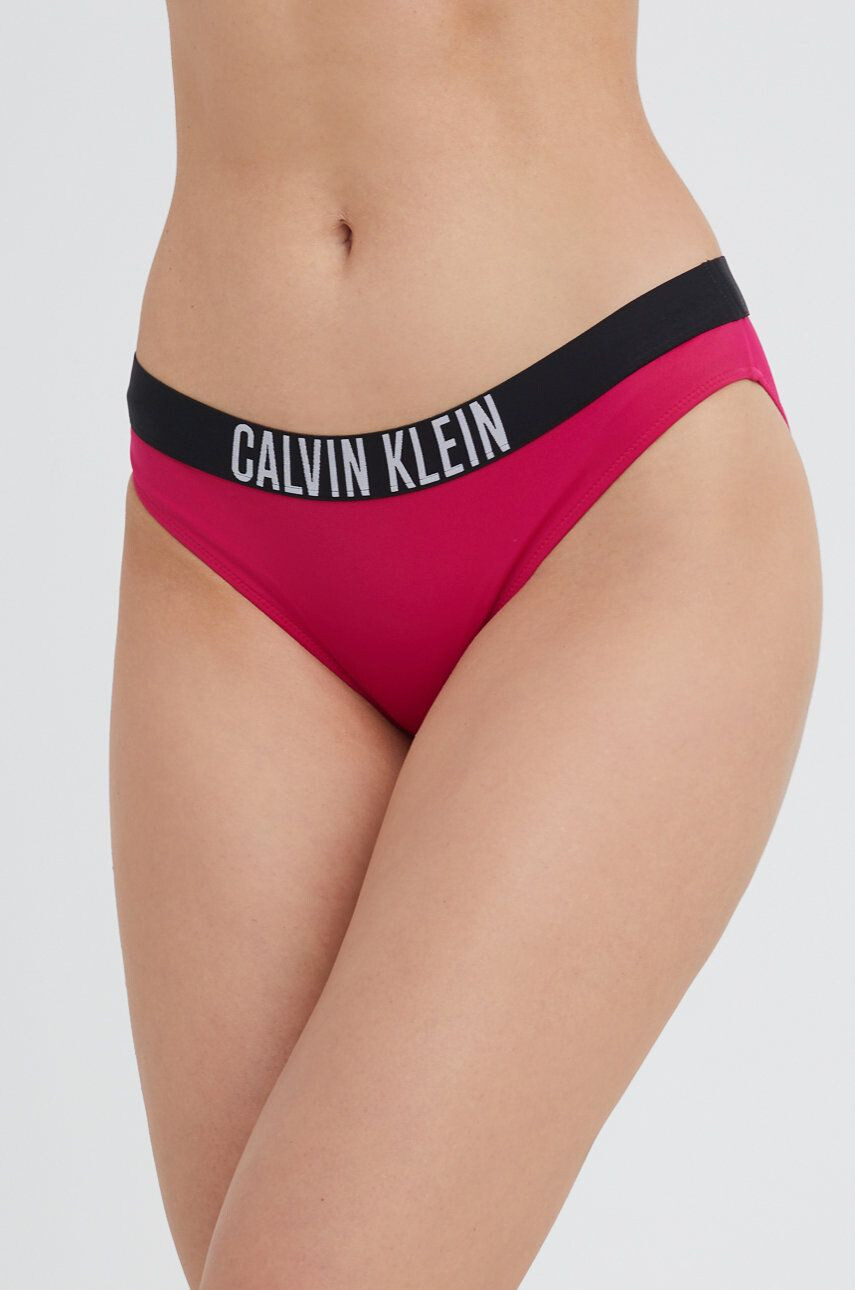 Calvin Klein Plavkové kalhotky růžová barva - Pepit.cz