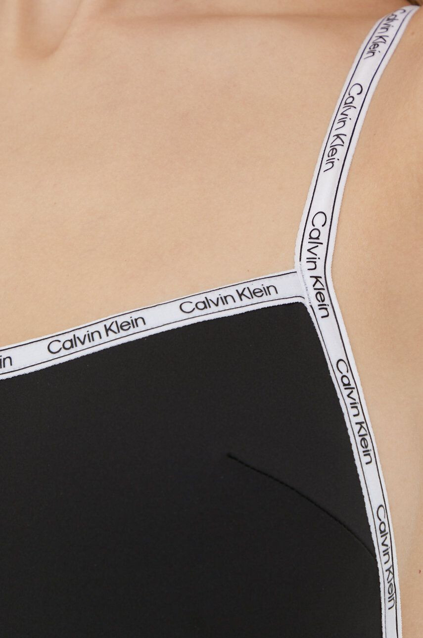 Calvin Klein Plavky černá barva mírně vyztužený košík - Pepit.cz