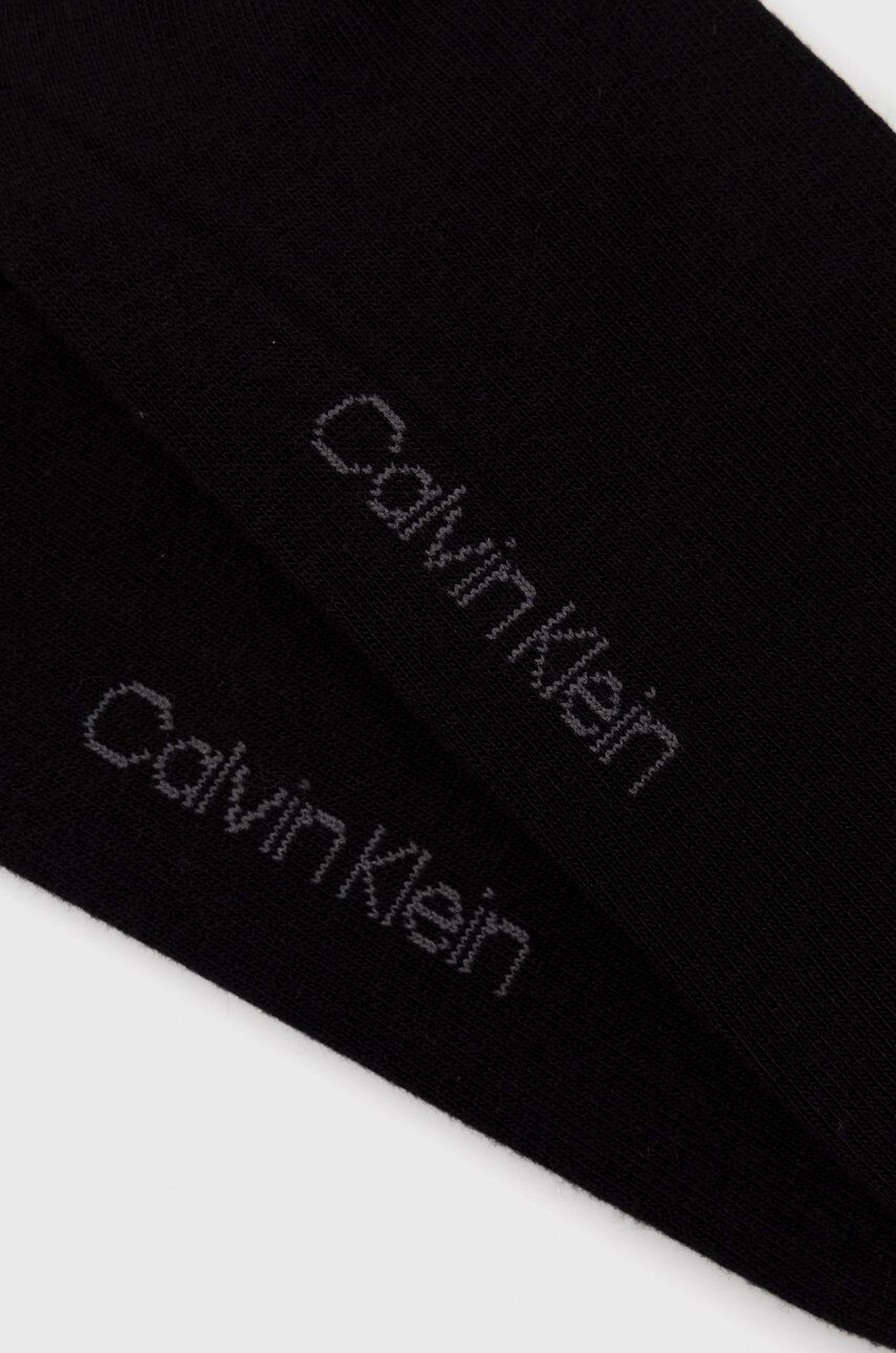 Calvin Klein Ponožky (2-pack) dámské černá barva - Pepit.cz