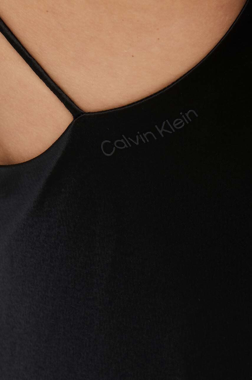 Calvin Klein Šaty černá barva maxi - Pepit.cz