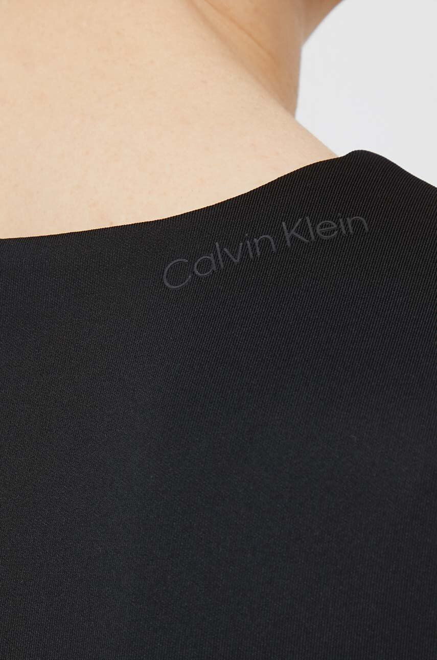 Calvin Klein Šaty černá barva midi - Pepit.cz