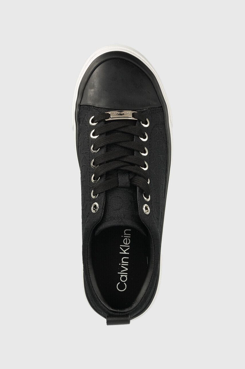 Calvin Klein Tenisky Vulc Lace Up černá barva - Pepit.cz