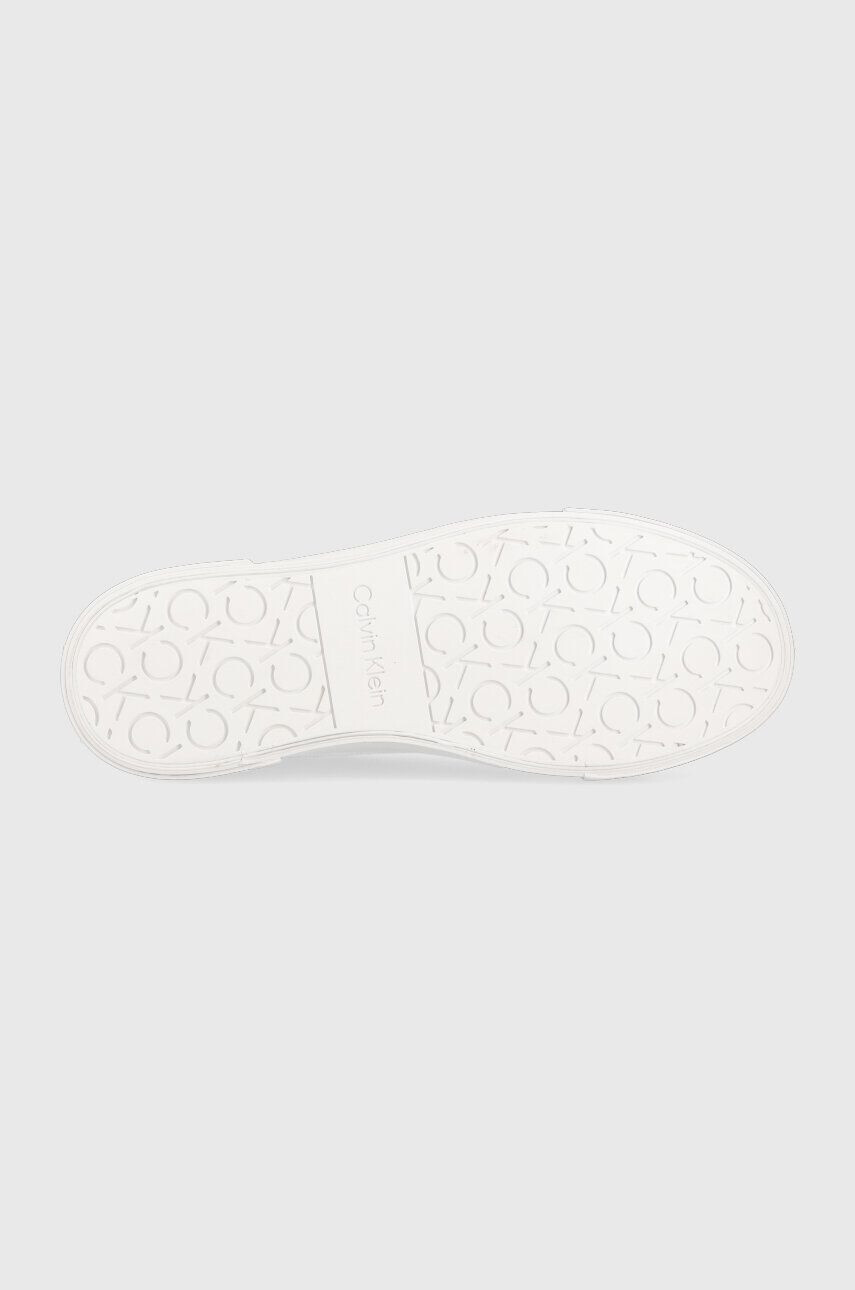 Calvin Klein Tenisky VULC LACE UP - MONO dámské bílá barva HW0HW01777 - Pepit.cz