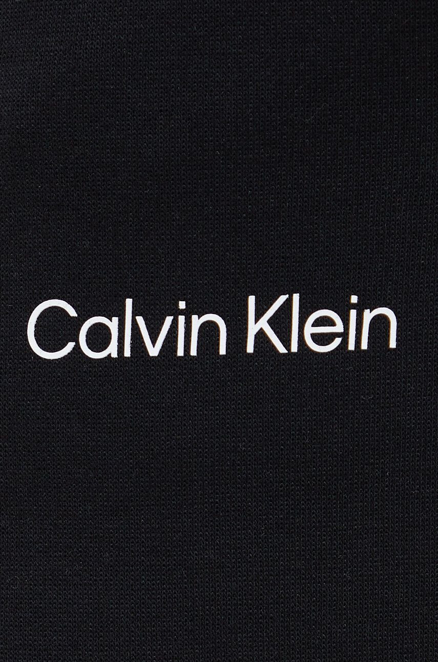 Calvin Klein Tepláky dámské černá barva hladké - Pepit.cz